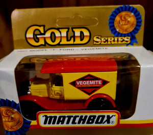 Vintagepickers Matchbox gold series.