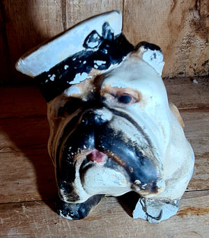 Vintagepickers ornamental Bulldog the Sailor.