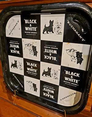 Vintagepickers Black and White Collectible tray