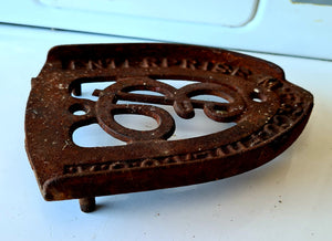 Vintagepickers Trivet Iron Stand.