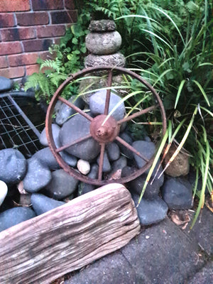 Vintagepickers Industrial Wheel