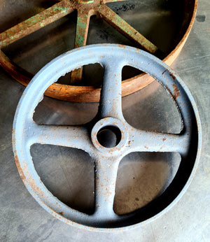 Vintagepickers Industrial pulley