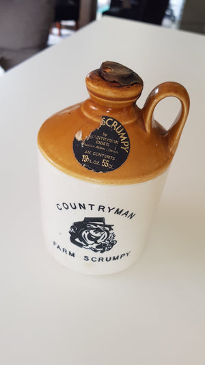 Vintagepickers Collectable Kernewek Pottery Stone-Ware Cider Jug .