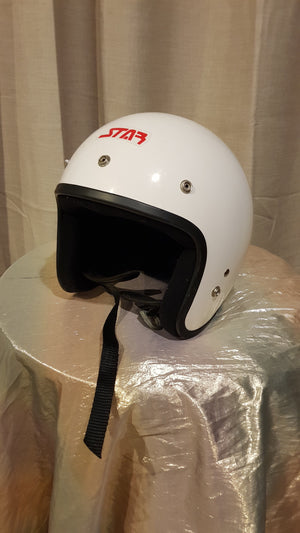 Vintagepickers Collectable Scooter Or Motorcycle Helmet:  Jetstar.  Size 62