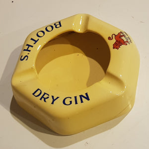 Vintagepickers Booths Vintage Dry Gin Ashtray. Classic Brewerania