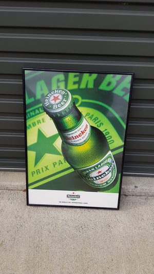 Vintage pickers  Brewerania Heineken Sign .