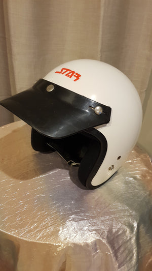 Vintage Pickers Model JETSTAR , Motorcycle or Scooter Helmet.